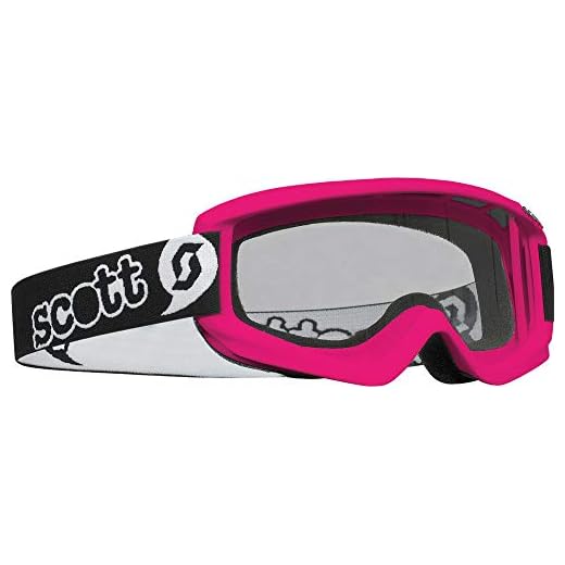 SCOTT 272839-0026043 Agent Youth Lunettes Rose avec verres AFC transparents