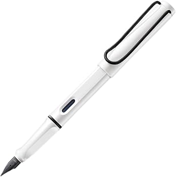 Amazon | LAMY ラミー 万年筆 EF 極細字 サファリ ホワイトブラック