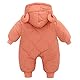 Famuka Baby Schneeanzug Baby Junge Baby Mädchen Winter Strampler Overall (Orange, 6M)