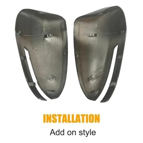 Capuchon d'aile boîtier porte KIA K5 aspect carbone rigide