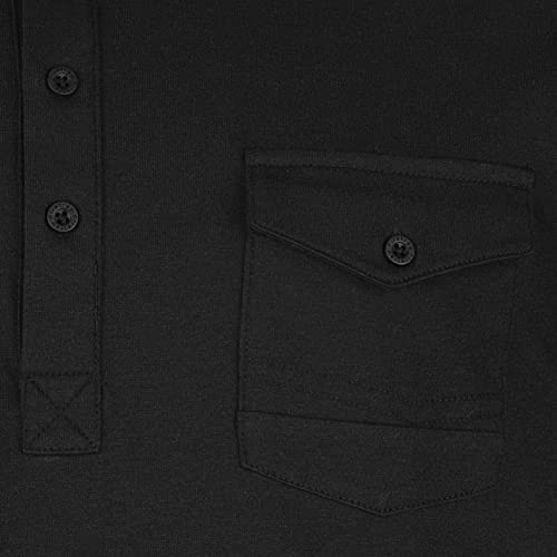 Firetrap Uomo Shirt con Doppio Pocket Polo