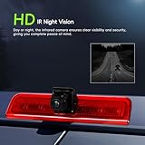 Car Brake Light Rear View Backup Camera for VW Caddy 2003-2015 HD IR Night Vision Top Rear Brake Light Camera Reversing Camera IP67 Waterproof - Image 3