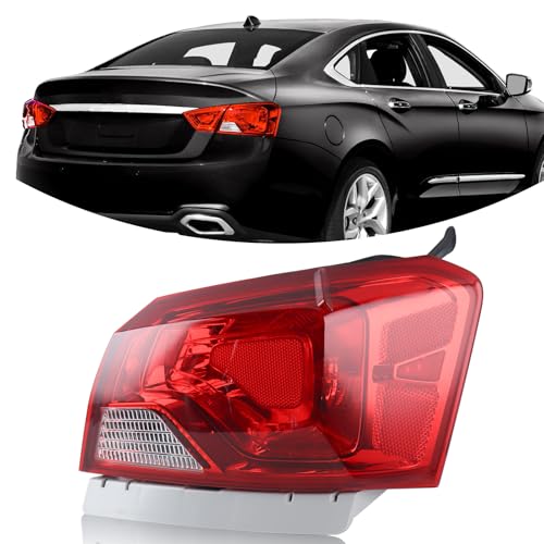 YEQSHNG Outer Tail Light Compatible with 2014-2020 Chevrolet Impala Rear Lamp Tail Lamp Right Passenger Side 84247727 GM2805116