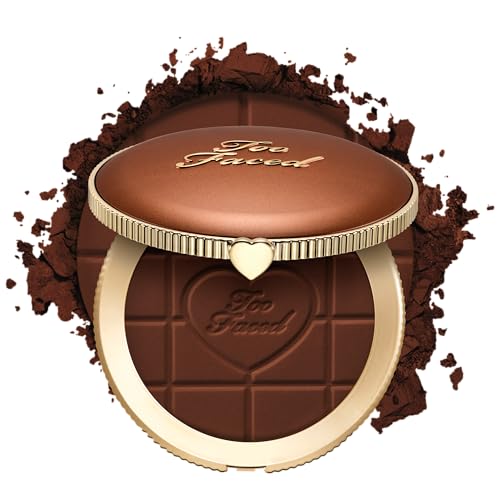Image of Too Faced Chocolate Soleil Matte Blurring Bronzer | Matte Bronzer Powder that Mimics Natural Skin for Blurred Sun-Kissed Effect