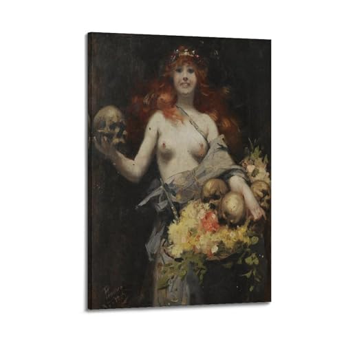 Poster The Flower Vendor Victor Emile Prouvé - Toile 40x60 cm