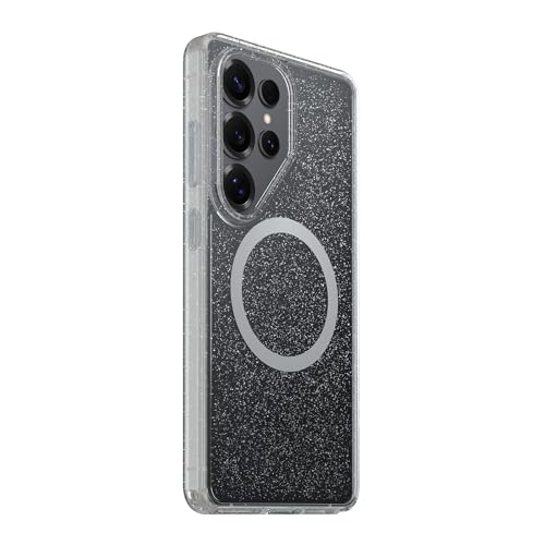 Image of OtterBox Samsung Galaxy S26 Ultra Symmetry Series Case - Stardust 4.0, Clear, Thin, Glitter Samsung Phone Case, Built-in Fast Charge Magnets & Raised Edges