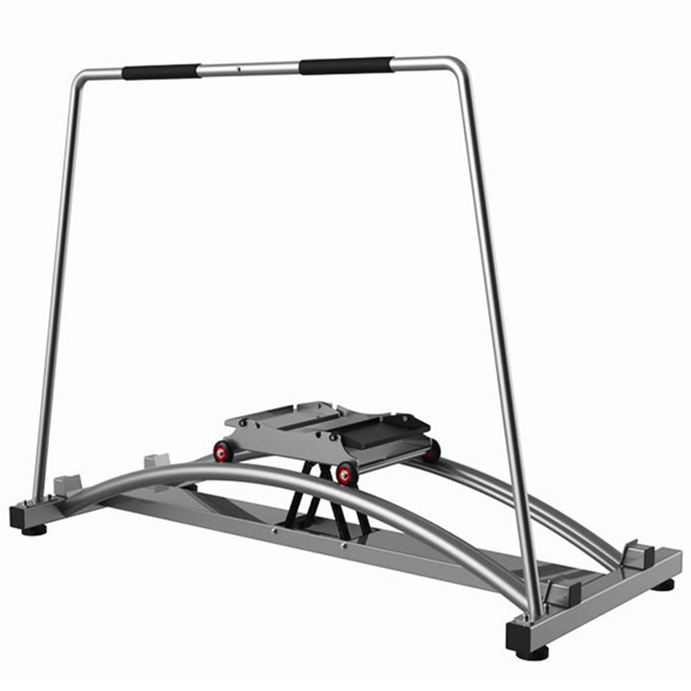 QUSYZD Ski Trainer Machine Elliptical Trainer Cardio Exercise Equipment Accurate Simulation of Skiing Indoor Exercise Machine for Hockey Ice Skating Tennis Skiin,