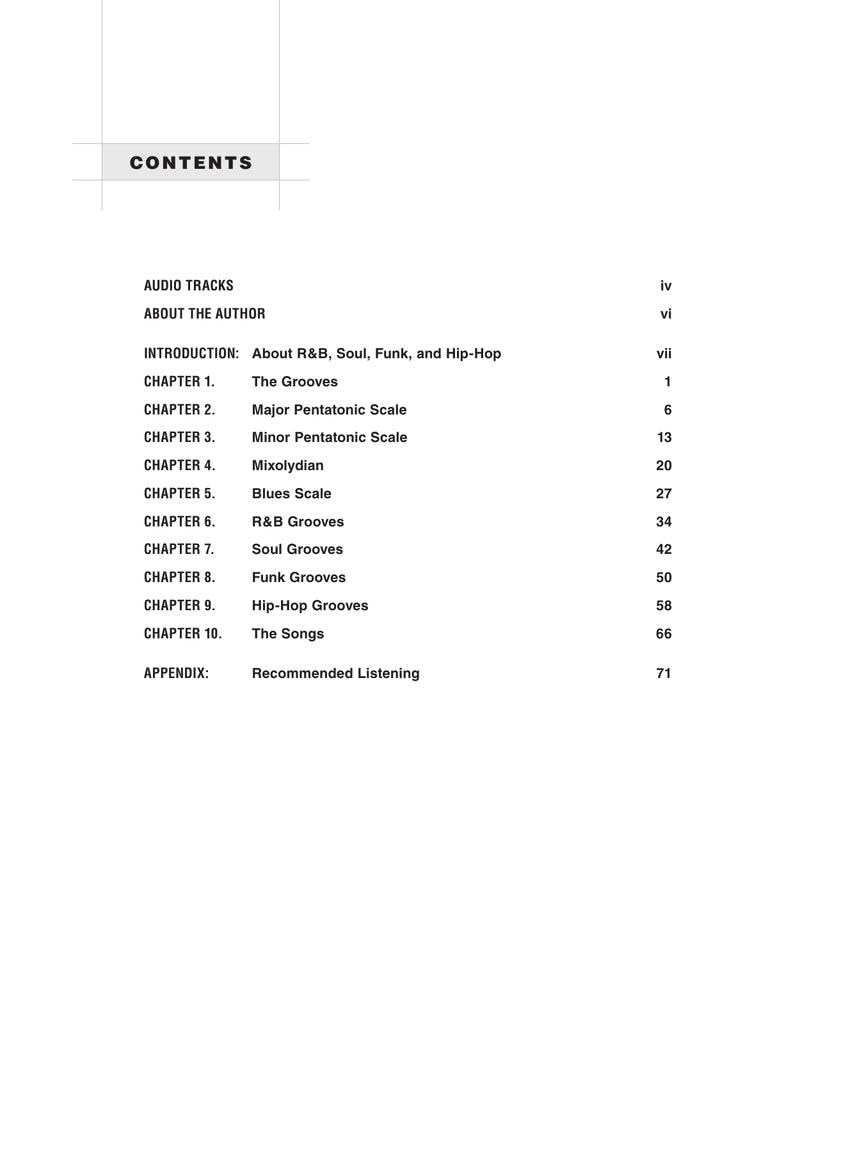 Anthony Vitti: Funk Bass Fills. Comprend Enregistrement(s) en ligne