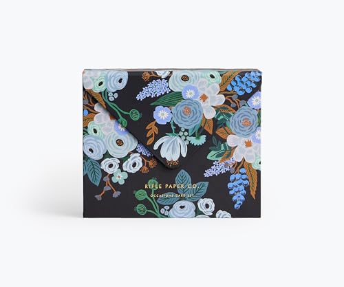 RIFLE PAPER CO. Timeless Congrats Greeting Card Boxed Set of 15, 6' L x 2' W Blank Interior Lets Your Thoughtful Handwritten Note Take Center Stage - Artisanally Crafted in the USA