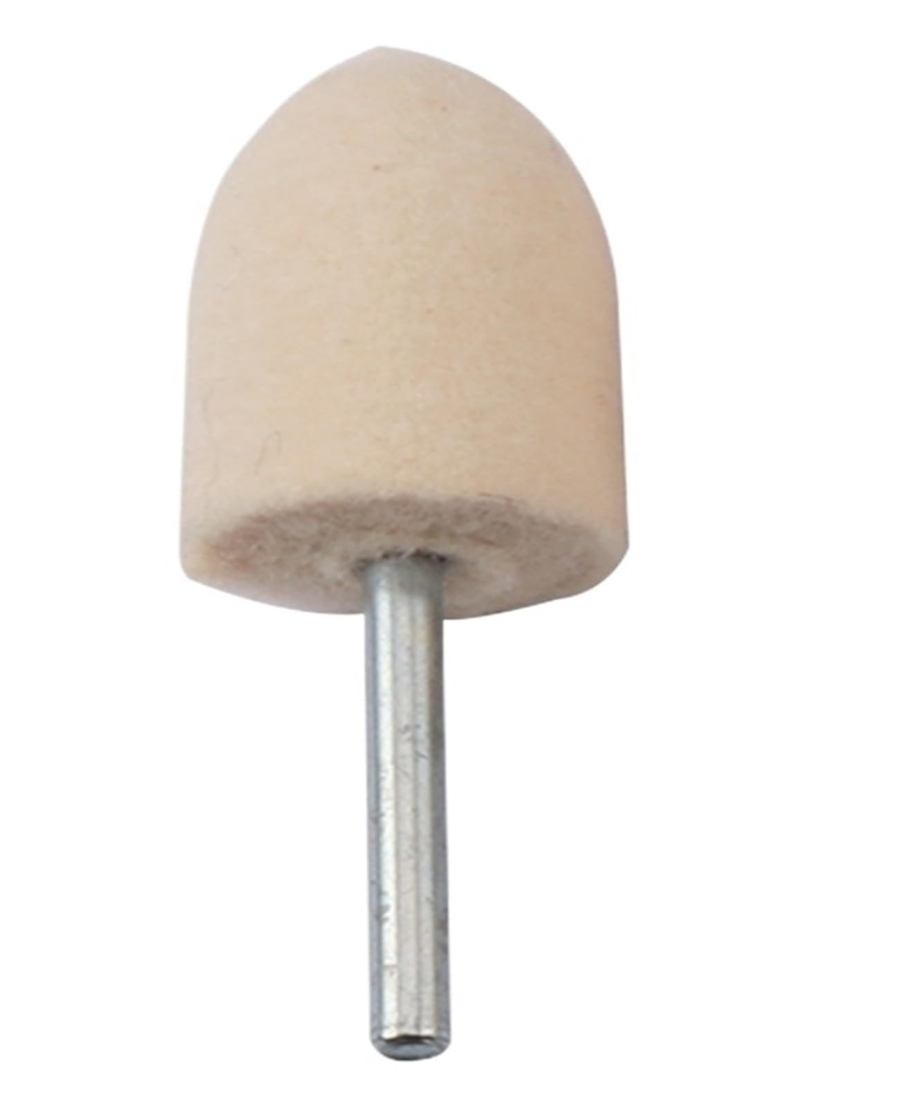 3mm Shank Set Wool Felt Polishing Bobs Mounted Point for Mould Mirror Polishing Rotary Tool(12pcs 3mm)