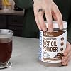 Dr. Colbert's MCT Oil Powder | Dutch Chocolate Flavor | by Divine Health | Keto Zone | 70% C8 | 30% C10 | 0 Net Carbs | Gluten Free | 30 Day Supply | 348g