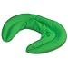 Cojín cervical de calor con cuello. Verde claro. Almohada térmica con huesos...