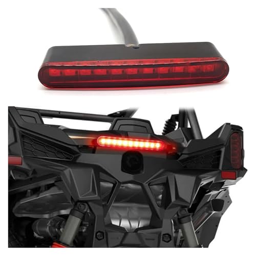 Luz de freno trasera LED de 12V para motocicleta y matrícula 5