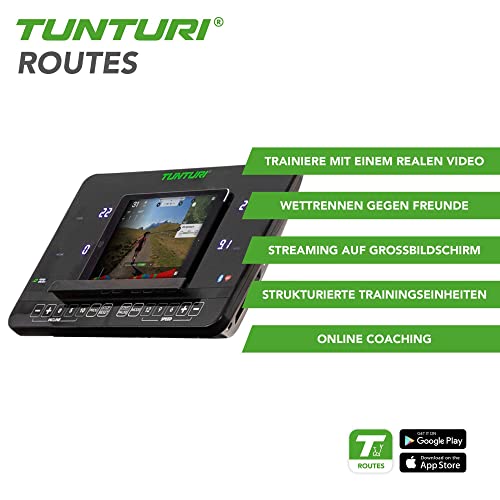 Tunturi T60 Performance Laufband Klappbar - Walking pad - Für zuhause - LED Monitor - Laufband mit 44… – Bild 4