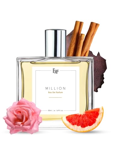 Image of EM5 Million Perfume for Men | Amber Woody Fresh Spicy Fragrance | Eau de Parfum Spray | Luxury Gift for Men