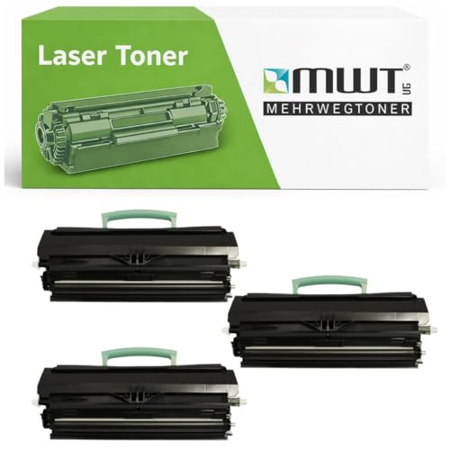 Toner Dell 1720dn compatible haute capacité Noir Mehrwegtoner lot de 3
