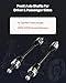 VEVOR CV Axle Shaft Assembly, 2 Pieces Front Left & Right (Driver and Passenger Side), Automotive Replacement CV Joint Axles Pair Compatible with 2005-2006 Honda Odyssey, Alloy Steel & Carbon Steel