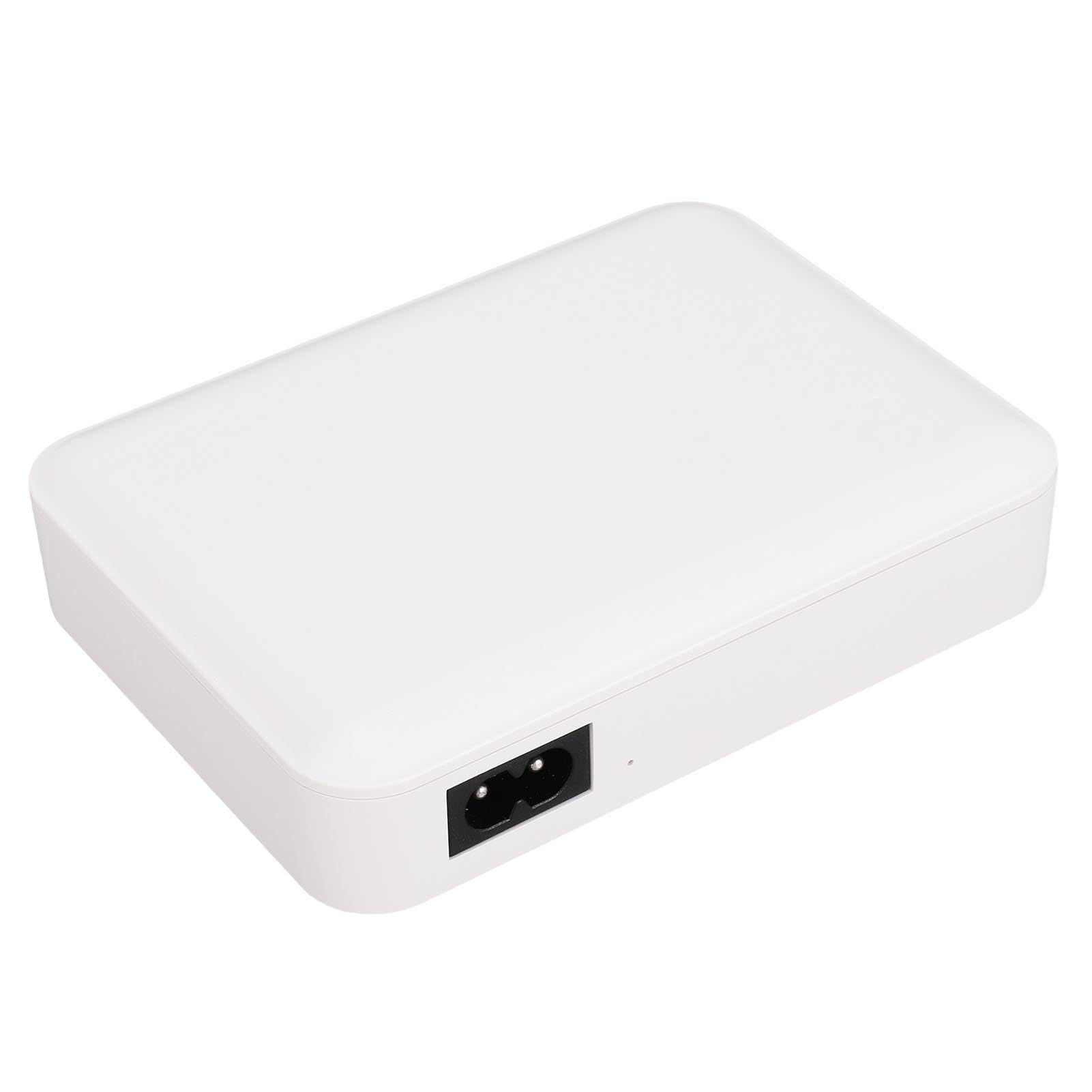 Walfront 6600mAh Mini UPS Pack de Sauvegarde du Routeur d'alimentation sans Interruption Pack de Sauvegarde pour Le Smartphone de la Caméra de sécurité avec DC et USB 5V / (Prise UE)