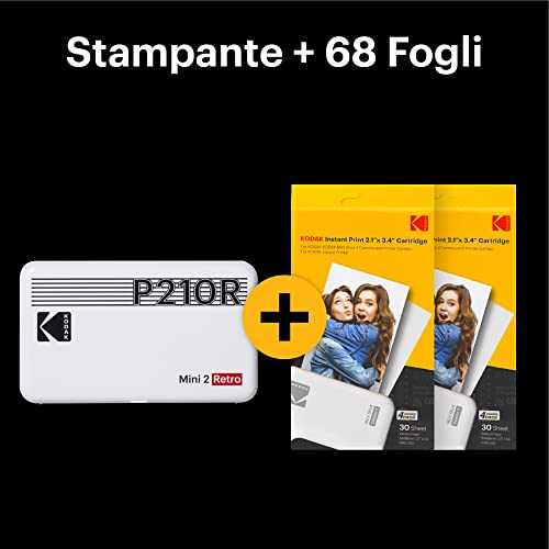 Custodia Rigida Per Stampante Fotografica KODAK Mini 2 Retro - Case Protettivo In Nylon E EVA Con Tasca Rete - Foto 9