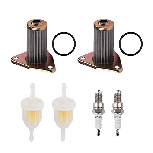 AloneGoer 26591G01 Oil Filter 26710G01 O-Ring Compatible with 1991- 2008 295cc 350cc 4 cycle Robins Bunton Bobcat Ryan EZGO TXT MEDALIST Motor Golf Cars 72084-G01 26591-G01 FIL-0003