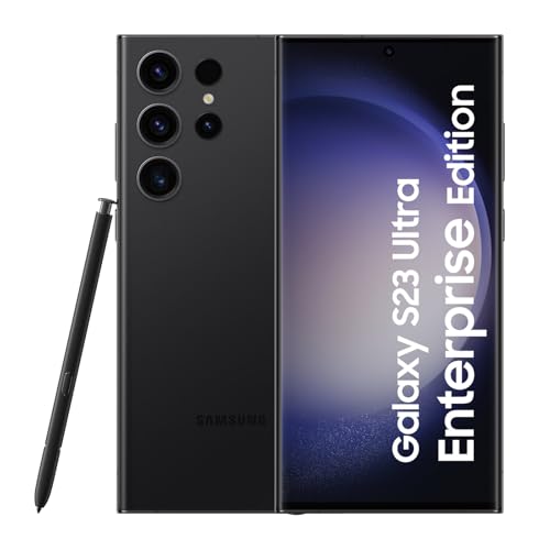Samsung Galaxy S23 Ultra Enterprise Edition, inklusive Stift, 6,8 Zoll Android Smartphone, 256 GB, 5.000 mAh Akku, Busin...