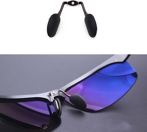 Miniatura 3 de Almohadillas de nariz para gafas de sol, brazo de silicona suave, almohadillas de nariz, destornillador, kit de repuesto para gafas, gafas de sol..