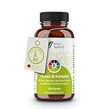 VERZEHREMPFEHLUNG: Vor allem bei dauerhaftem Stress, im fortgeschrittenen Alter und bei einer veganen, vegetarischen oder unausgewogenen Ernährung kann die Einnahme von Vitamin B-Komplex sinnvoll sein. Nehmen Sie täglich 1 Kapsel mit ausreichend Flüssigkeit ein