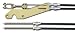 Lokar EC-80TU Black Housing Transmount Brake Cable