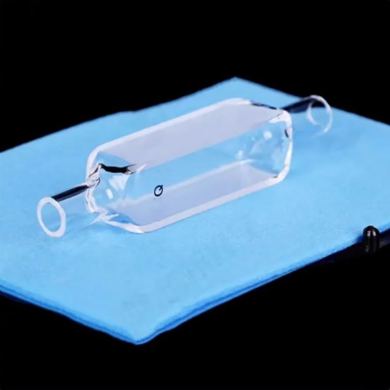 Quartz Fused Cuvette Flow Through Cell Light Path 10mm Capacity 3.5ml Quartz Cuvette High Permeability Flow Cell