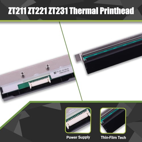 Image of P1123335-012 Thermal Printhead for Zebra ZT111 ZT211 ZT231 203dpi Thermal Barcode Label Printer Head