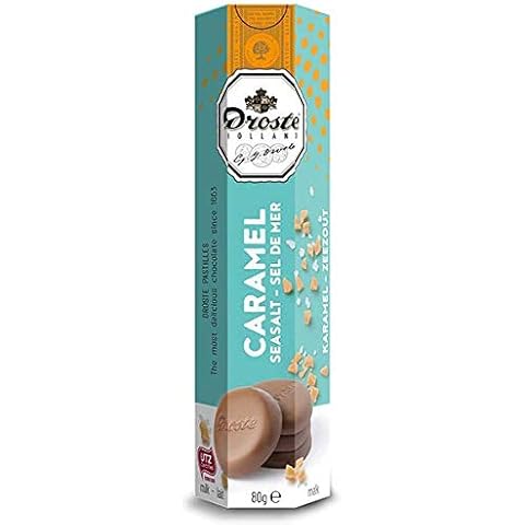 Droste Caramel Sea Salt Pastilles - 80g, 6 Pack Cover