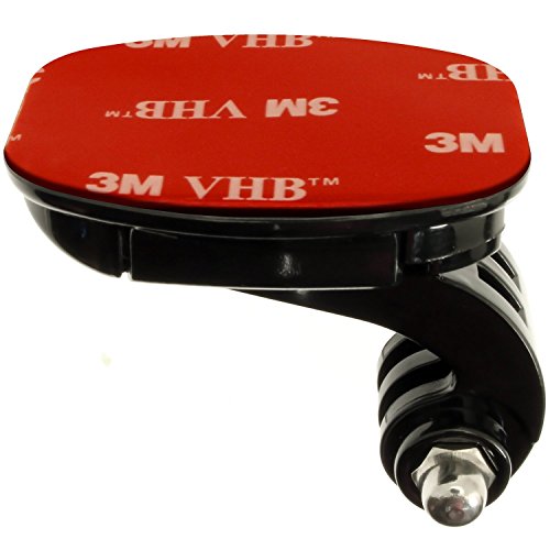 yantralay J-Hook Front & Side Helmet Mount for Hero 13/12/11/10/9/8/7/6/5,DJI OSMO Action 3 & 4,SJCAM,Eken - Compact Design - Filmmaking Accessory - 9-Piece Set