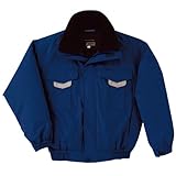 [ミドリ安全] 防寒服 長袖 ブルゾン 男女兼用 帯電防止 撥水 SE1107 上 ネイビー S