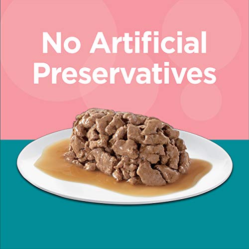 IAMS PERFECT PORTIONS Indoor Adult Grain Free* Wet Cat Food Cuts in Gravy Variety Pack, Tuna Recipe and Salmon Recipe… - Image 6