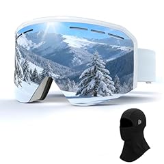 White Frame-sliver Lens-vlt 13%+ski Mask