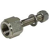 BVV Leak Free lid Bulkhead with o-Ring Washer and Lock nut