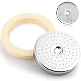 Dunkive Precision Shower Screen with 54mm Silicone...