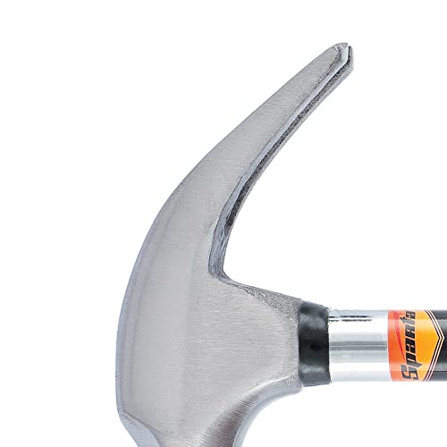 Sparta Martelo De Unha Com Cabo De Metal 27Mm Preto