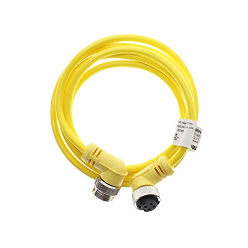Mencom MINC-4MFPX-2M-R 4-Pin Male to Female 7/8-16UN2 Cable Assembly, Angled, 2-Meter