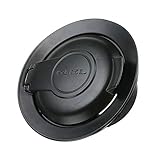 GSRECY For Challenger 2008-2019 Matte Black Vapor Edition Fuel Gas Filler Door Cover Cap