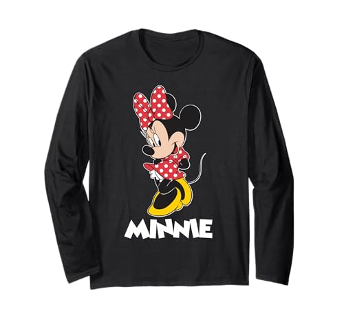 Disney Minnie Mouse haut manches longues idéal pour l'école et les sorties en famille