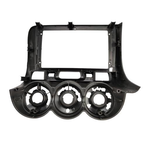 Sound-way - Single DIN Car Radio Frame Installatio 1/2Din Car DVD Frame Audio Fitting Adaptor Dash Trim Kits Facia Panel 9" /Fit For Honda Fit Jazz RW 2004-2007 Double Din Radio Player Car Front Side