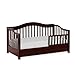Dream On Me Toddler Day Bed in Espresso, Greenguard Gold Certified & Baby Fairy 5” Foam Crib & Toddler Bed Mattress in a Box, White I Greenguard Gold Certified I JPMA Certified