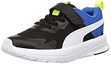 34 Puma Unisex Kinder Evolve Run Mesh AC+ PS Sneaker, Black White-Victoria Blue