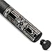 EVO Freedom Carbon Fiber Pool Cue Stick, Low Deflection Pool Sticks with 3/8 * 8 Pin Joint, 12.5mm Tip, TIME Standard tip, Microfiber Leather Wrap