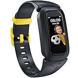 [7/24 HR SpO2 Monitor] Erkennen Sie die Herzfrequenz, den Blutsauerstoff und die Temperatur der Kinder rund um den Kinder-Fitness-Tracker, konzentrieren Sie sich auf die Gesundheit der Kinder, Sie können detailliertere Statistiken in der App abrufen und Ihnen Einblicke in ihren Körper geben.