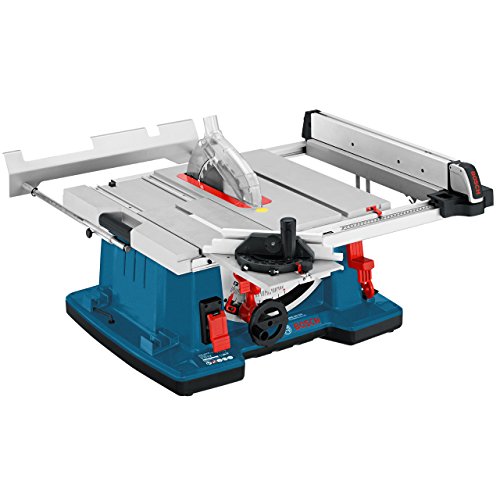 Bosch Professional Table Saw GTS 10 XC (110 V, incl. 1 x Circular Saw Blade, Dust Extraction Adapter, Parallel and Angle Guide, Push Stick) option