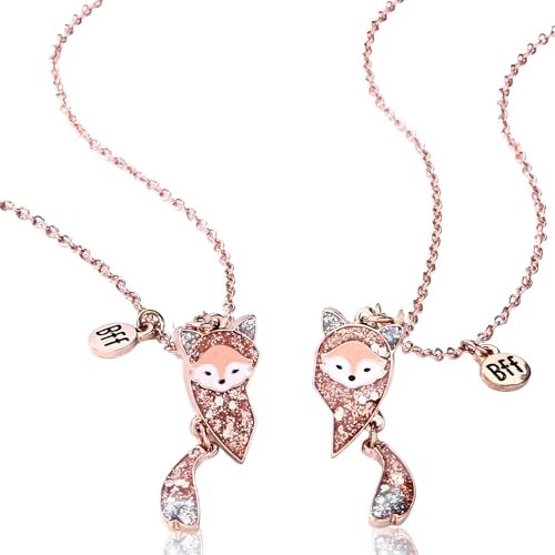 Image of CartHome 2Pcs Best Friend Necklace, Friendship Necklace for Girls Matching Necklace, Express Sisterhood and Friendship for Best Friends, Birthday Anniversary Friendship Celebration