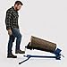 BITUXX® mechanischer Holzspalter Brennholz Holzklotz Spalter liegend Fuß betrieben 1,2T
