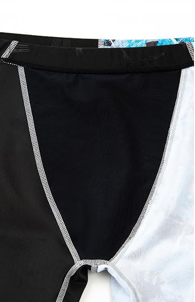 Dicker Mann Schwimmhose Herren Große Badeshorts Swimming Shorts Herren Plus Größe Dicker Mann Hohe Taille Beinlange Badehose Dicker Mann, Der Den Bauch Bedeckt, Extra Große Badehose Für Männer Mittler